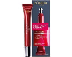 L'Oreal - Revitalift Laser X3 Advanced Anti-Age Eye Cream Under Eyes 15Ml