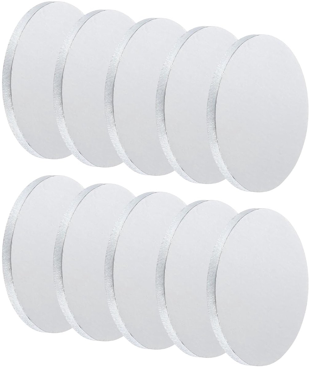 24 stuks aluminium schijven 0,8 inch (20 mm) diameter 1,5 mm dikke ronde aluminium platen 1060 aluminium cirkelschijven voor metalen reliëf