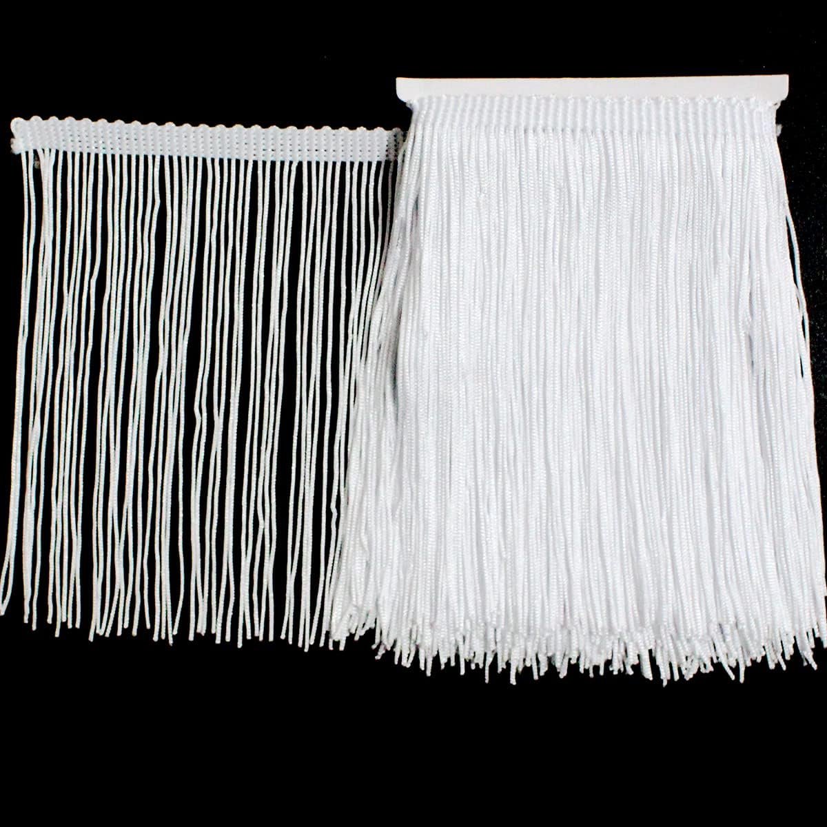 5 meter witte franje trim kant kwastje lint 15 cm breed franje trim lint voor DIY Latijnse jurk podium kleding accessoires kant lint