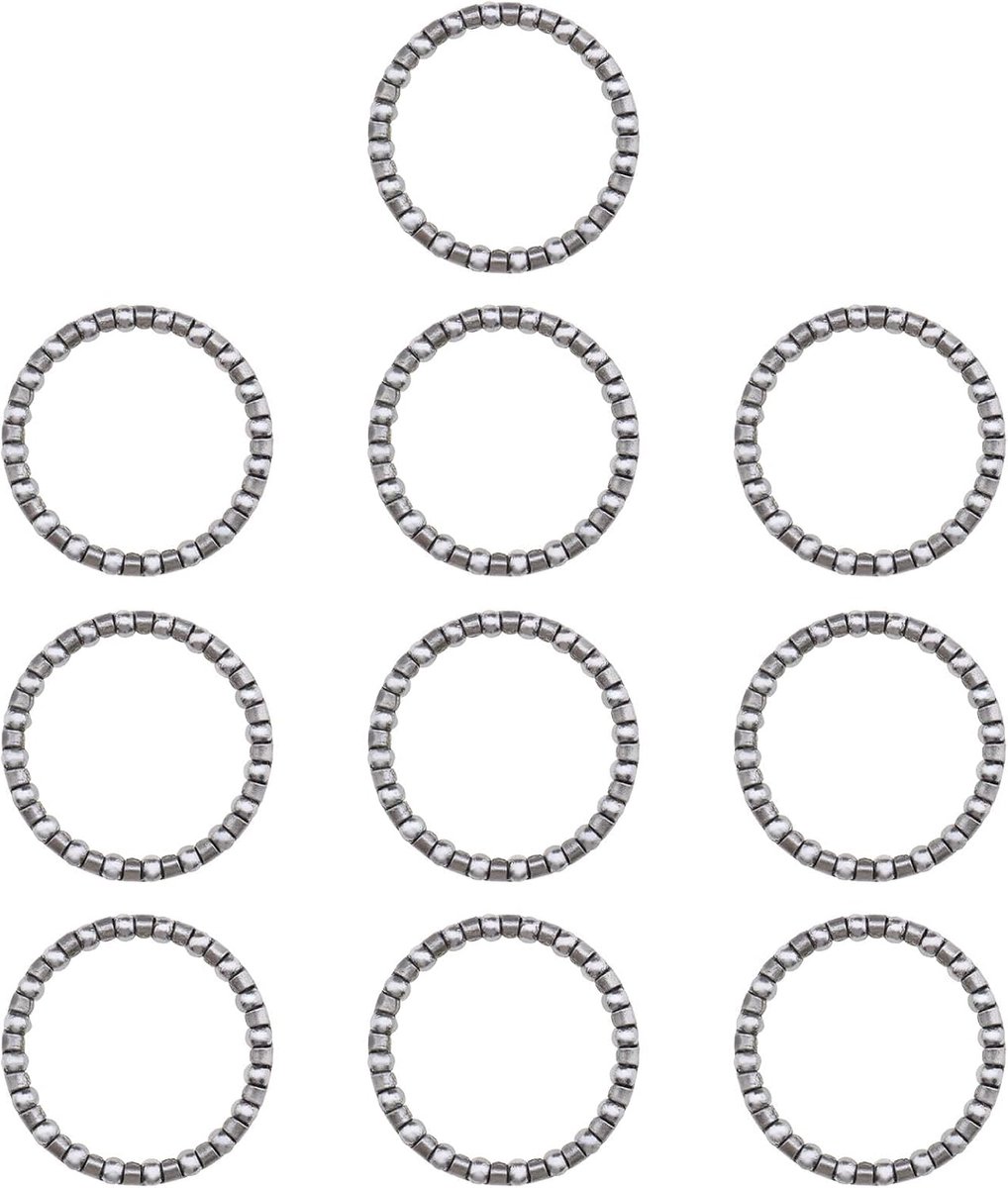 10Pcs Fiets Kogellager Fietsen Headset Lager Met 20 Ballen Stuurlagers Voor Mountainfietsen Fixed Gear Fiets Crank Trapas Vervangende Onderdelen