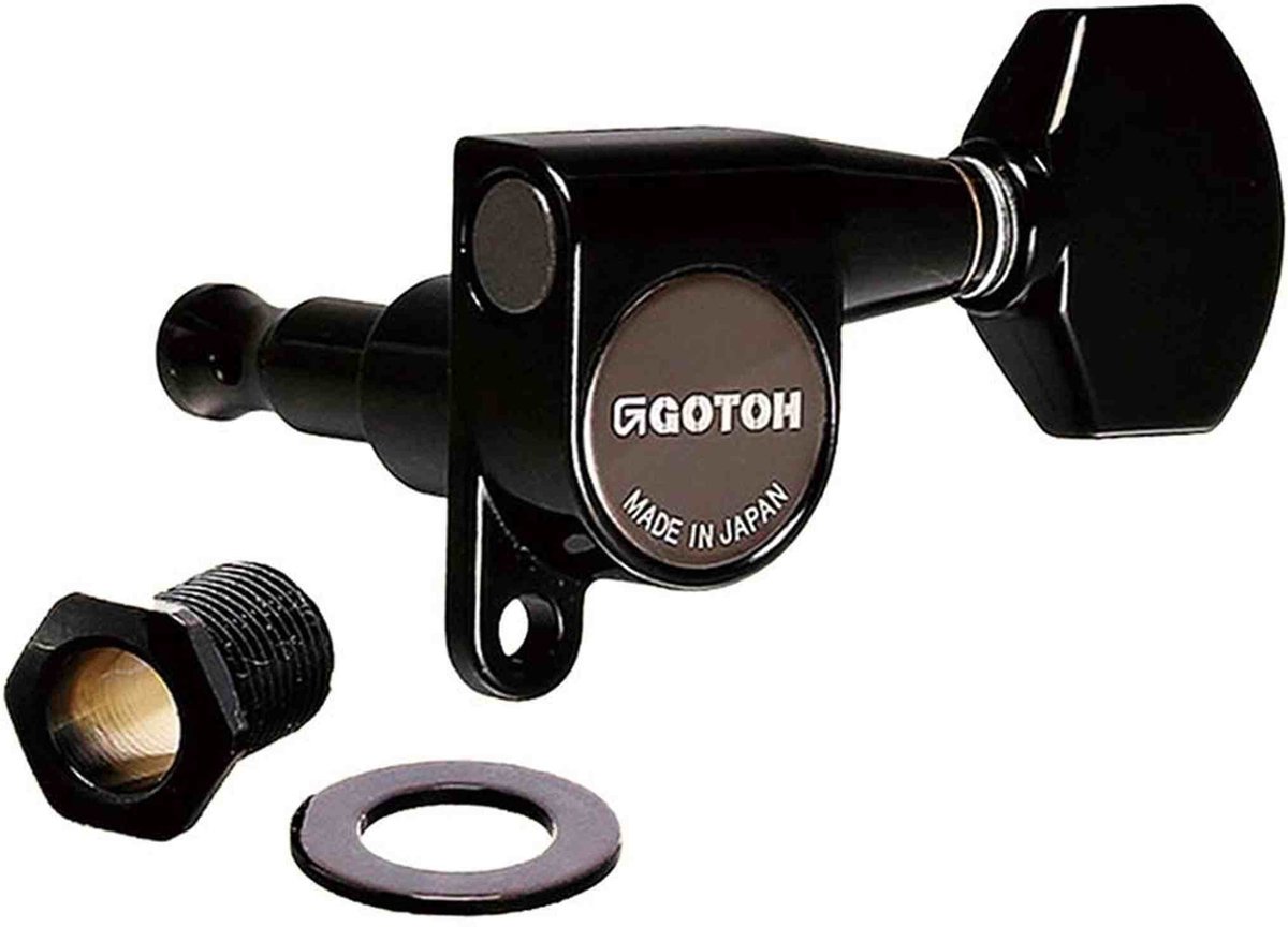 Gotoh GTH13564 SG360 stemmechanieken met 07 knoppen, 3L3R, zwart