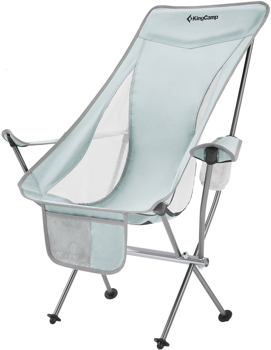Campingstoel Cataby Deluxe klapstoel - Strandstoel, opvouwbaar, aluminium, 120 kg