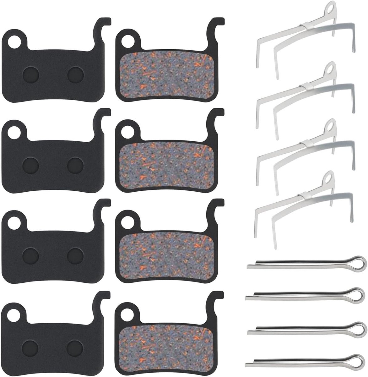 4 paar hars schijfremblokken voor Shimano Deore XT XTR LX SLX Hone Alfine Saint fiets
