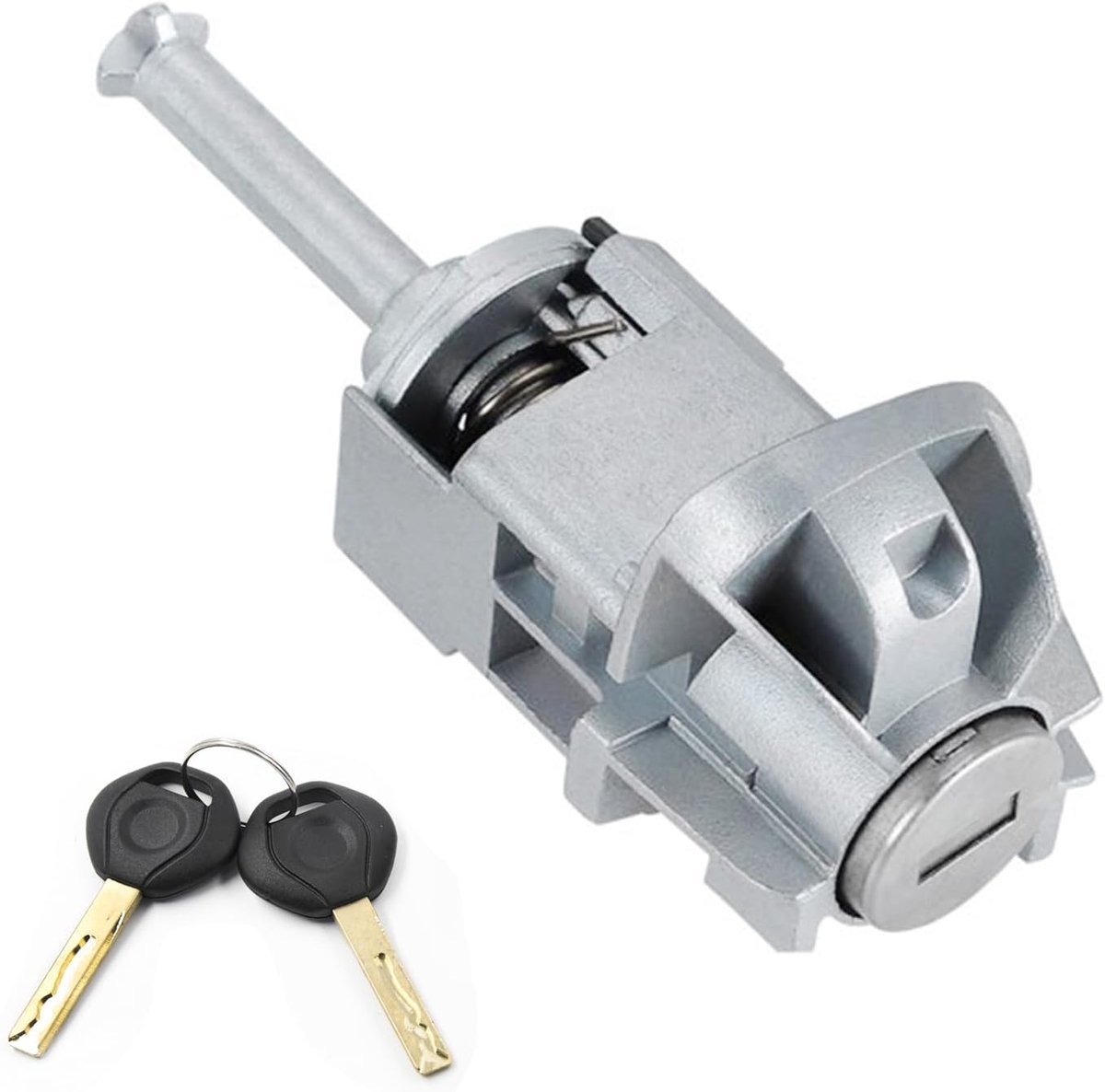 51217019975 cilinderslot voor deur links, deurcilinder met 2 sleutels voor links, compatibel met BMW Serie 3 E46