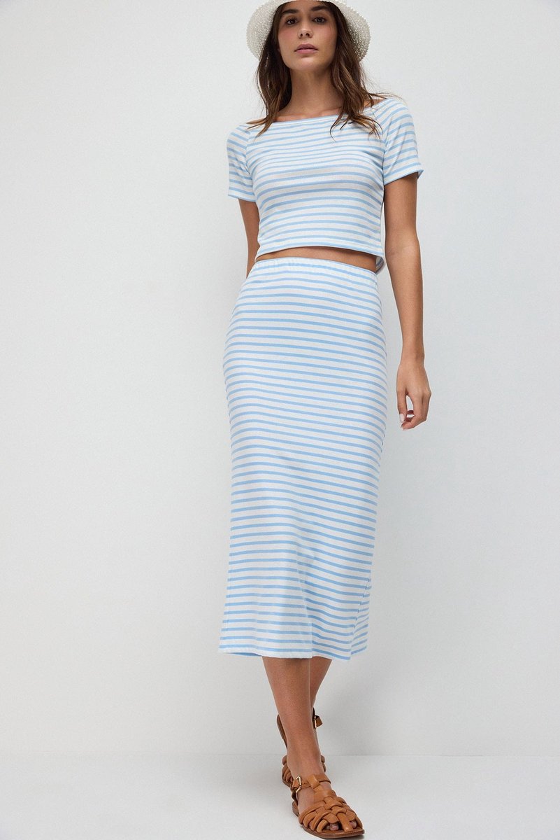 Jupe crayon midi