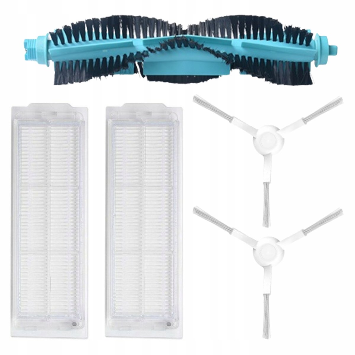 AreoSe - Onderhoudsset met filters en borstels voor Viomi V2 V3 SE, Xiaomi Mi Robot Vacuum Pro