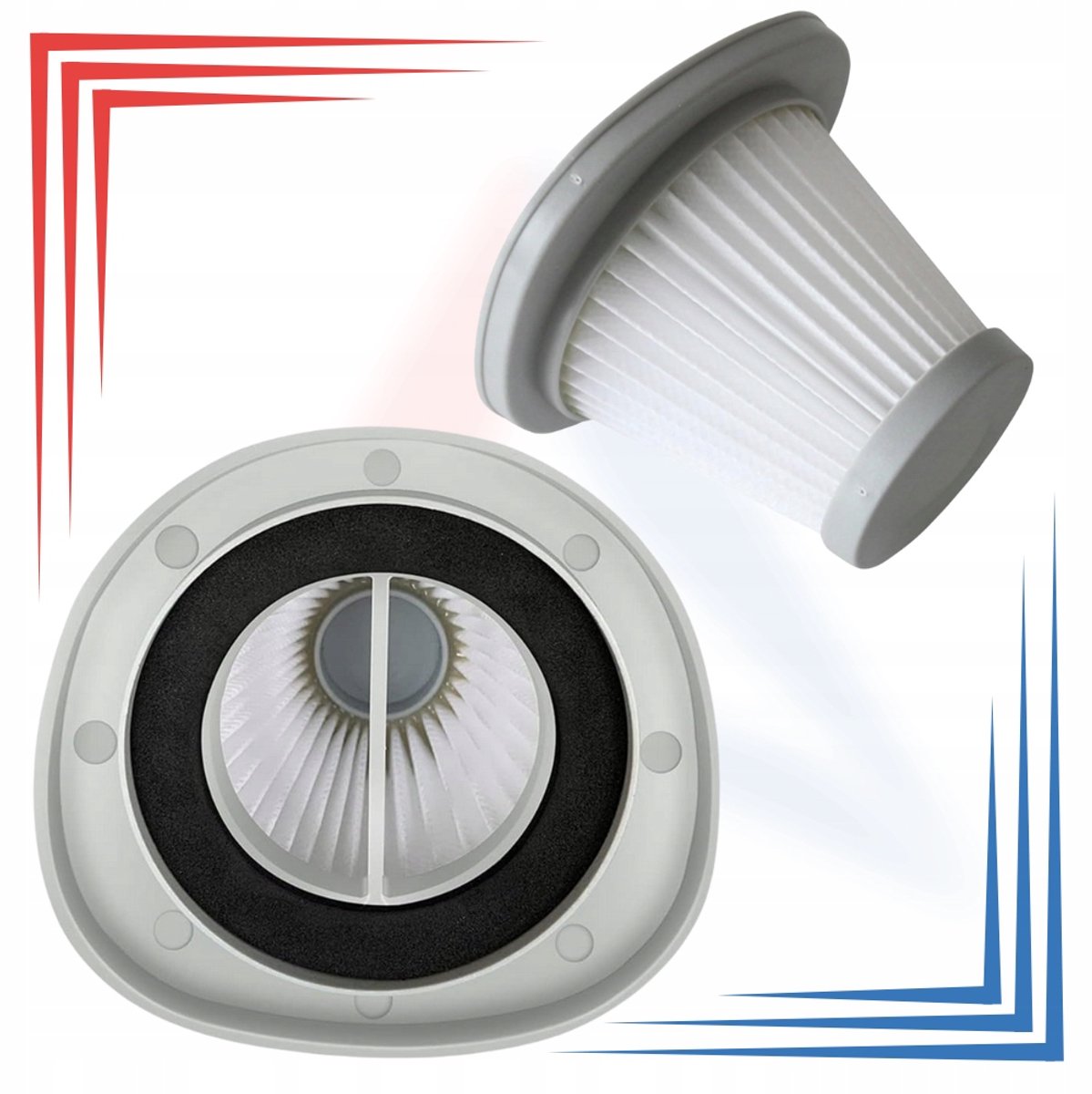 AreoSe - HEPA-filter voor Deerma DX118c DX128C - 3 stuks
