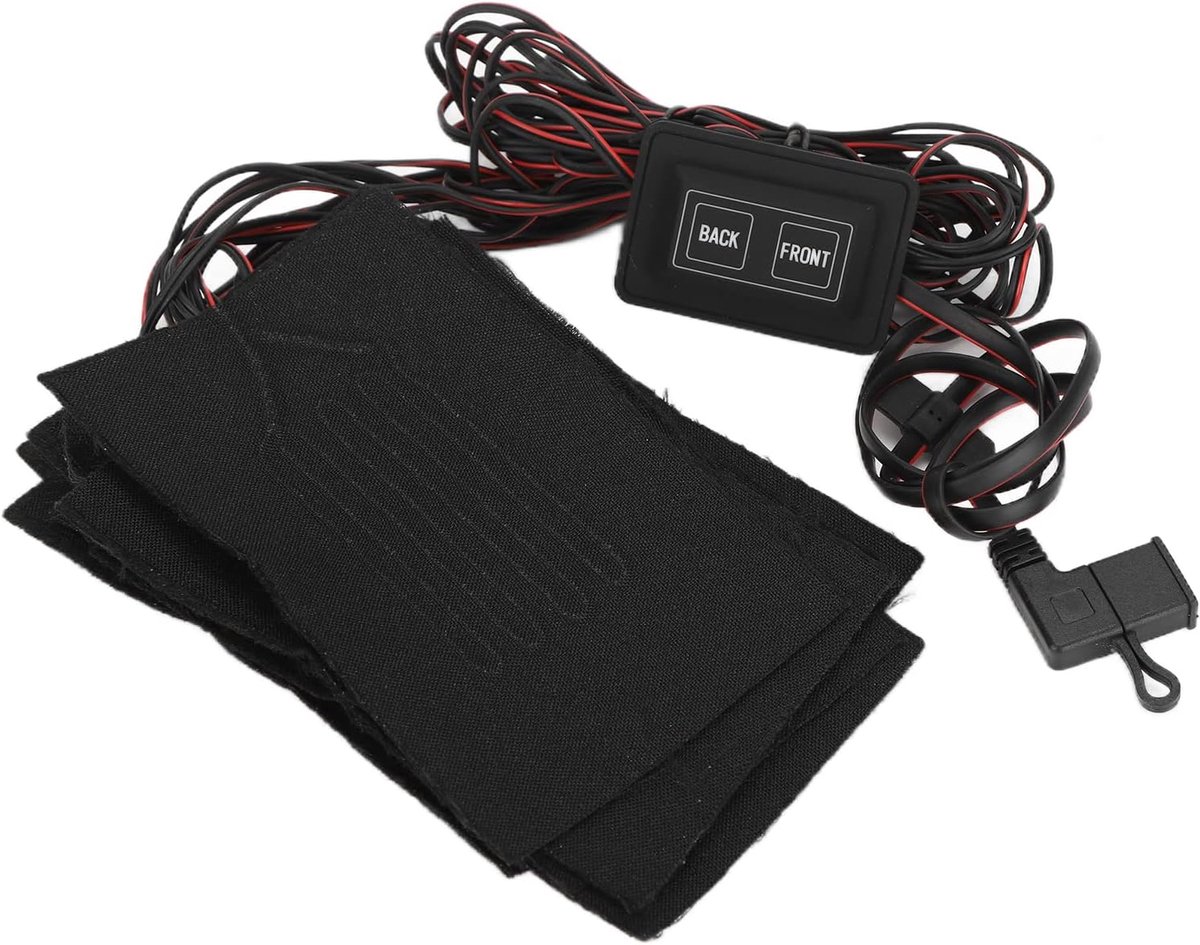 Verwarmingskussen 5 V USB elektrisch stoffen verwarmingskussen waterdicht koolstofvezel warmtekussen wasbaar kussen kleding koorts tabletten verwarmingselement voor nek taillewarmer