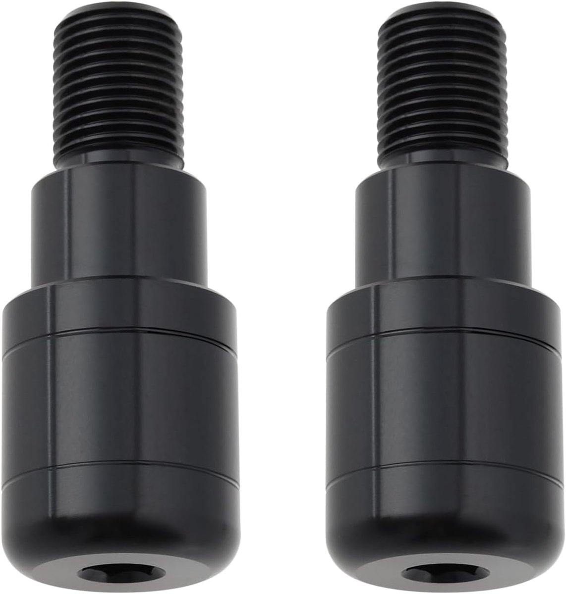 2 stuks Motorhandgreep M16 x 28mm Motorhandgreep Plug Compatibel met Yamaha MT01 MT-01 MT03 MT-03 MT07 MT-07 MT09, Zwart | Compatibel met Yamaha MT01 MT-01 MT03 MT-03 MT07 MT-07 MT09