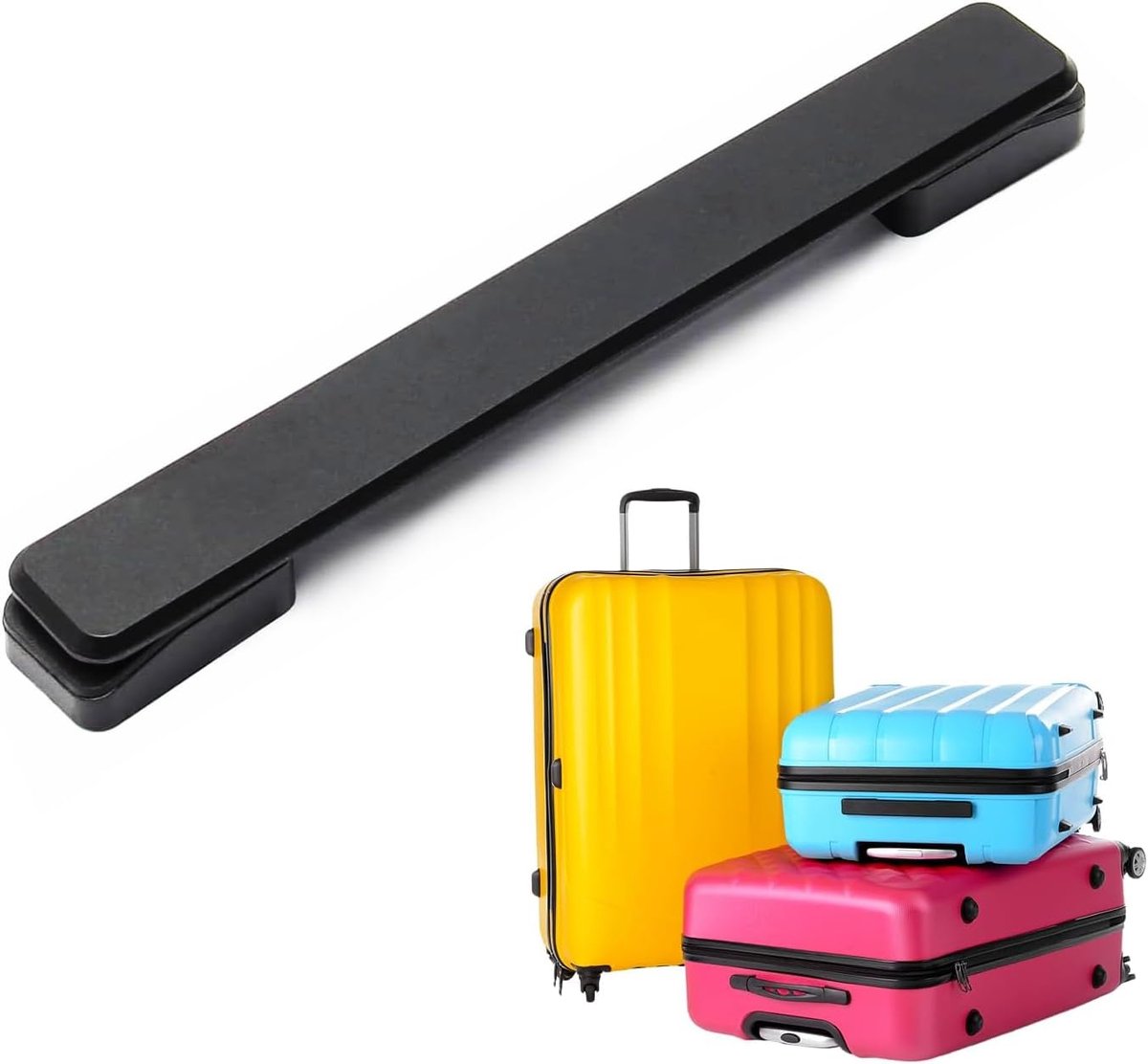 Handgrepen voor Koffer - Bagage Handgreep 20 Cm Lengte - Vervanging voor Dozen Koffers | Universele pasvorm, ergonomische grip, draaggreep voor koffers, reiskoffers, ABS-vervanging