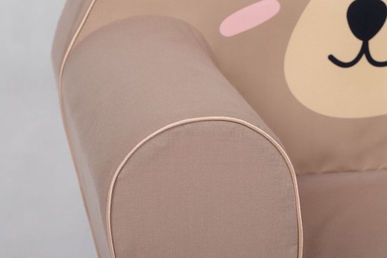 Kinderzetel Beer met Oren - Kinderfauteuil - Kinderbank - Kindersofa - Kinder fauteuil - Kinderzeteljes peuters - Kinder zetel - Kinderstoel - kinderfauteuils - Speelgoed 1 jaar - Gomoor — afbeelding 3