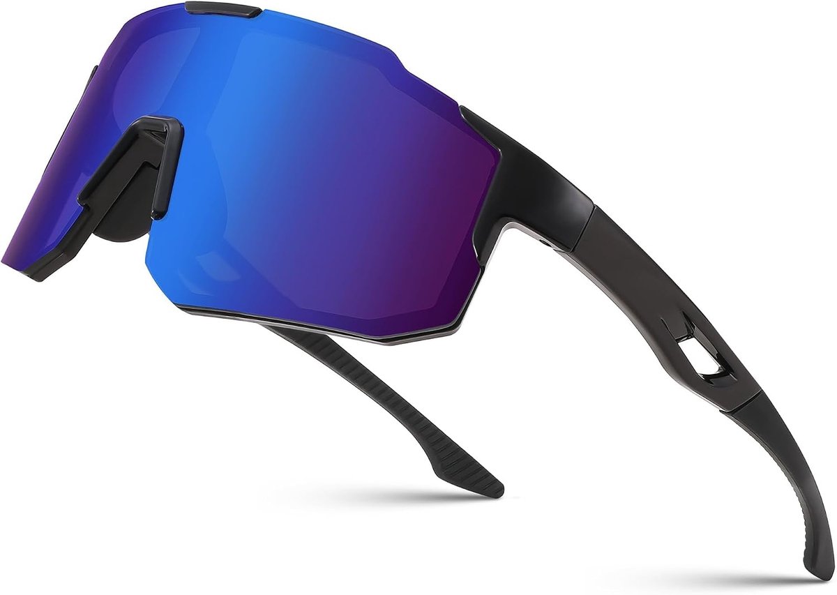 Sportzonnebril Mannen Vrouwen Fietsbril Gespiegelde Sportbril voor MTB Road Bike Biking Lopen Enduro met UV400 Bescherming B2388