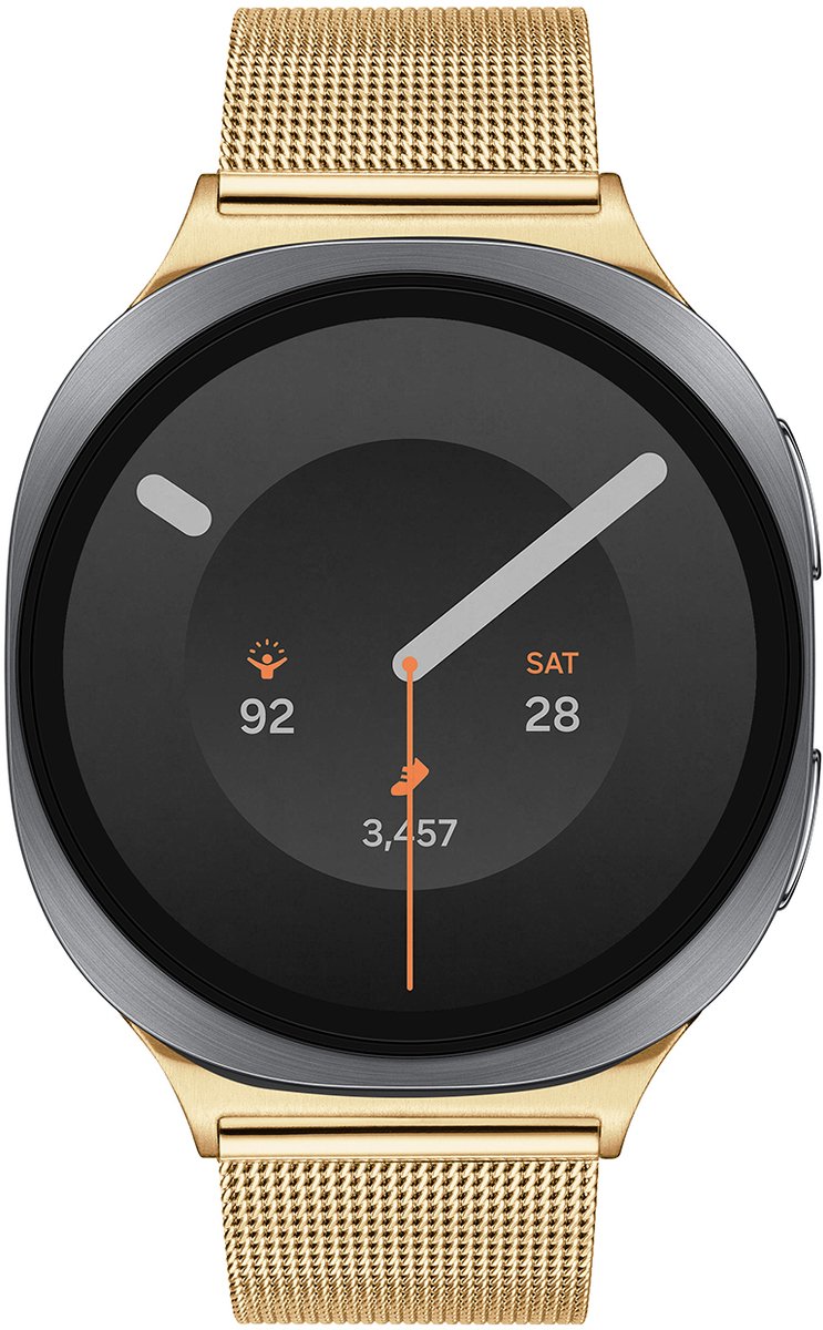Samsung Galaxy Watch 9 Special Edition SA.L350BGM20.LTE LTE 44 mm Zilver / Goud