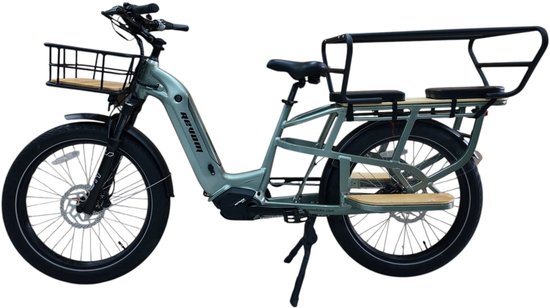 REVOM MULTI C2 - Elektrische Longtail - Groen — afbeelding 3