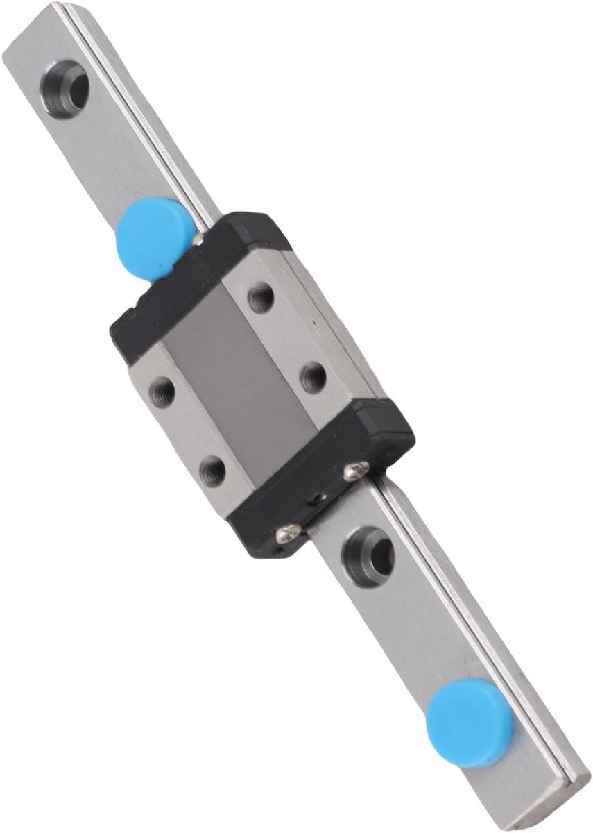 Miniatuur Lineaire Geleiderail Lineair Schuif Gide 9mm Breed Slide Block 95mm Lagerstaal