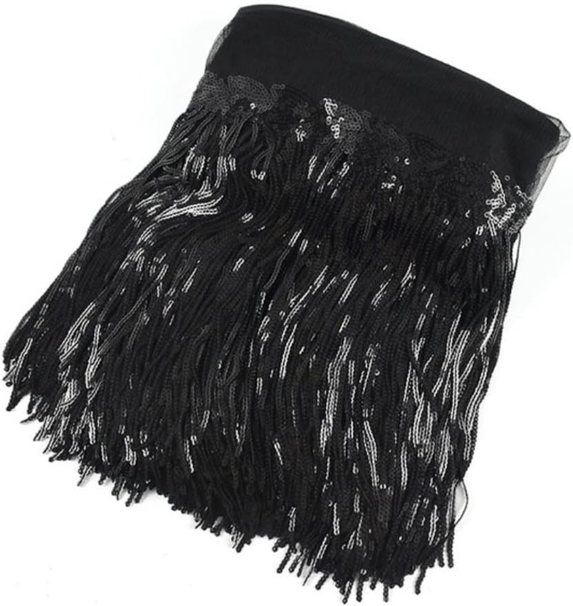 20 Cm Brede Pailletten En Franjes, Boord, Decoratieve Band, Naai-Accessoires Voor Doe-Het-Zelf