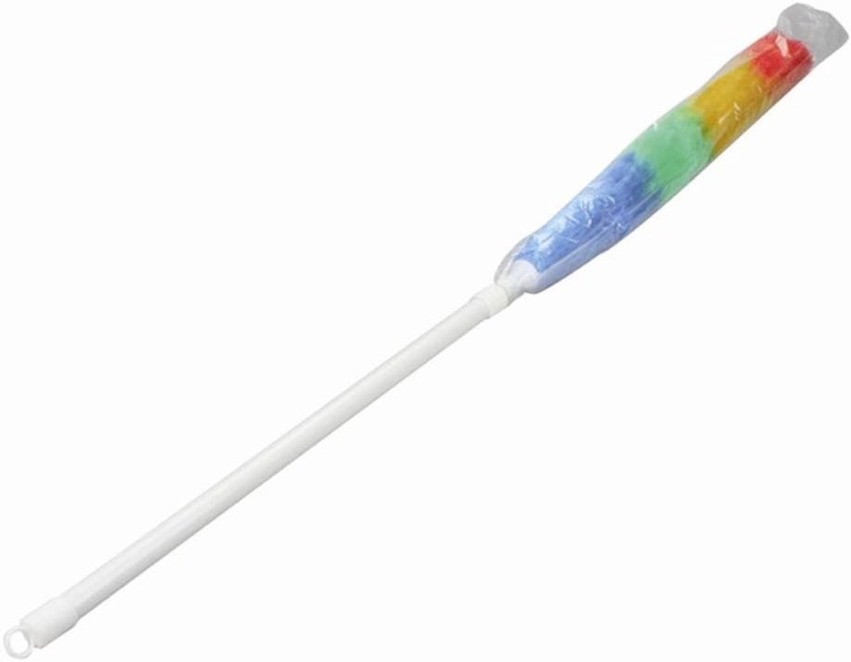 Pluimstofzuiger met telescopische steel - Lichtgewicht - Magneet voor stof - Ideaal voor hoge plekken - SnelShoppen