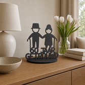 60 Jaar getrouwd - 60 jaar getrouwd versiering - 60 jaar getrouwd cadeau - Diamanten huwelijk - 60 jarig huwelijk - 60 jaar huwelijk