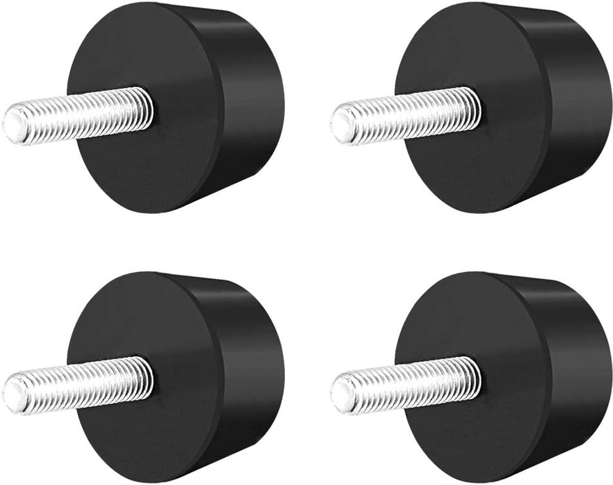 sourcing map rubberen conische trillingsdemper met M8 x 23 mm bout 1,46" x 1,18" (38* M8*30)-4pcs