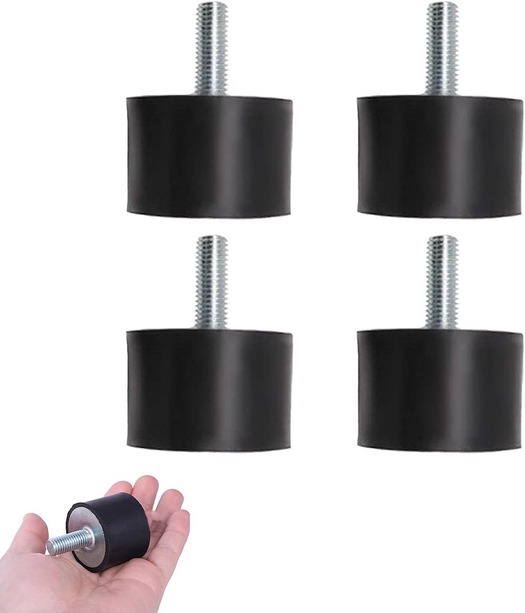 Schokdempers, anti-vibratie, rubberen isolatiehouders, rubber, anti-vibratie, Silentblok, VD schokdempers, voor warmtepomp, luchtcompressoren, dieselmotoren