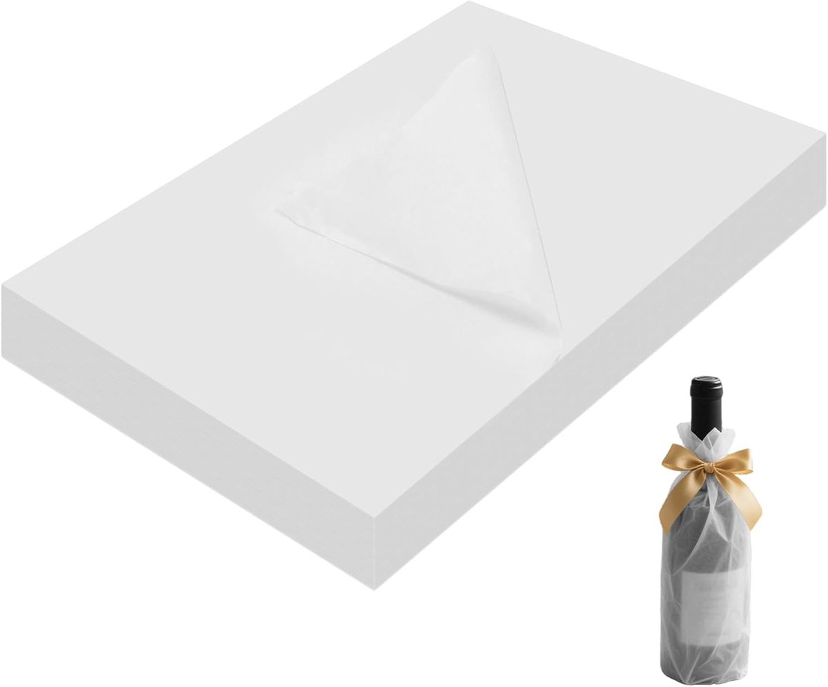 Zijdepapier, 6 verpakkingen zijdepapier verpakkingsmateriaal, verpakkingszijde tissuepapier voor cadeaupapier, bloemen, kunsthandwerk en doe-het-zelf