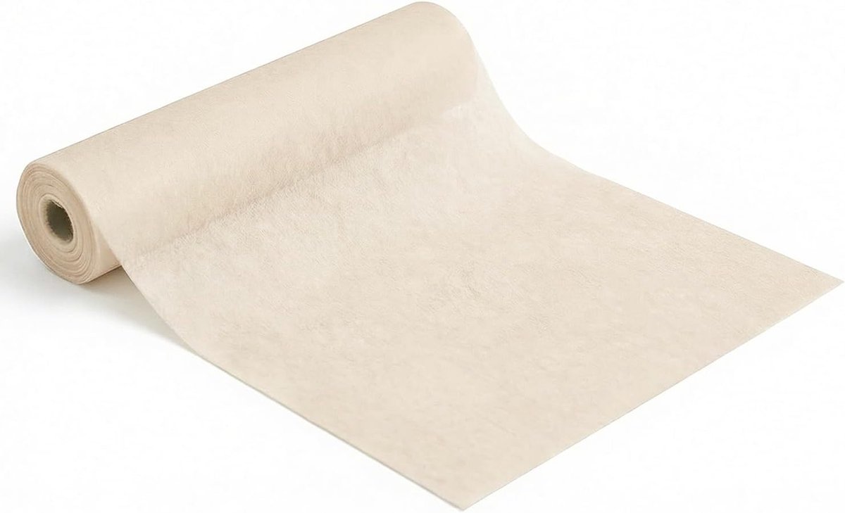 Mode Beige Non-woven tafelloper 30 cm x 25 m, rollen seizoensgebonden vakantie keuken eettafel decoratie voor thuisfeest decoratie