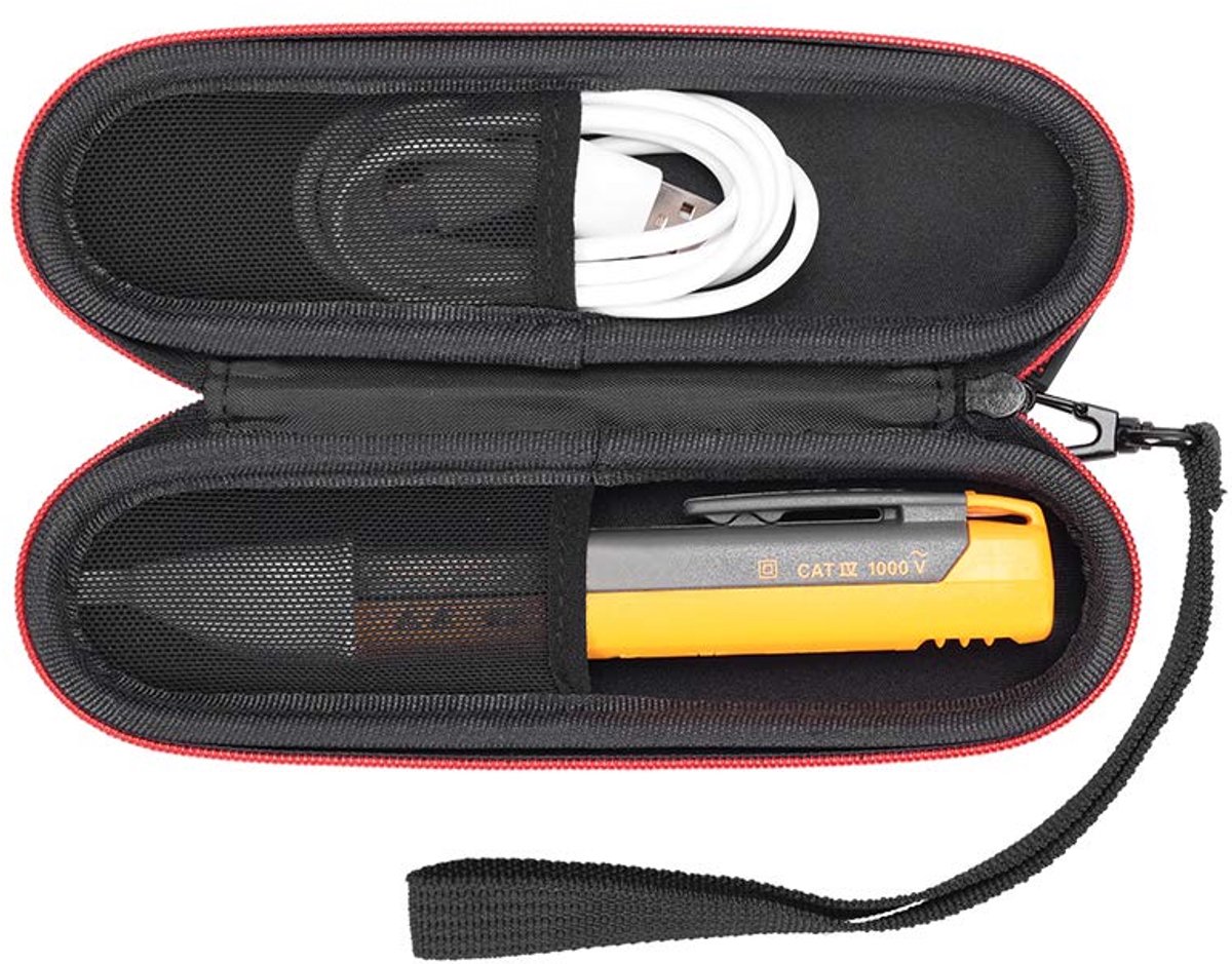 SnelShoppen - Hard Case Cover voor VoltAlert Voltage Meter, Beschermende Opbergtas voor Fluke en Martindale Meetapparatuur, Ideaal voor Elektriciens,