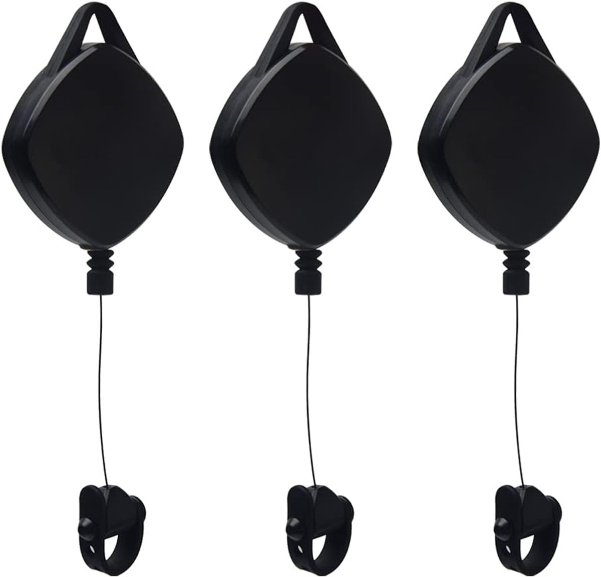 SnelShoppen - VR Pulley Kabelbeheer Systeem, 3/6 Stuks, Geluidsreductie, 360° Rotatie, Silicone & ABS Materiaal, Geschikt voor VR Headsets