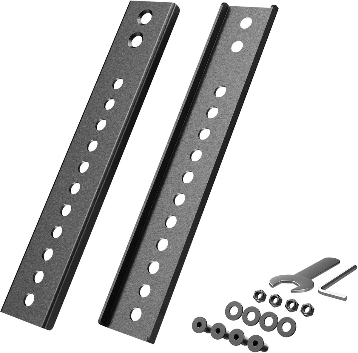 SnelShoppen - Verticale VESA Extension Plate voor TV's met Lage VESA Positie, Compatibel met Motorized Ceiling TV Beugels, Standaard Plafondmontage en
