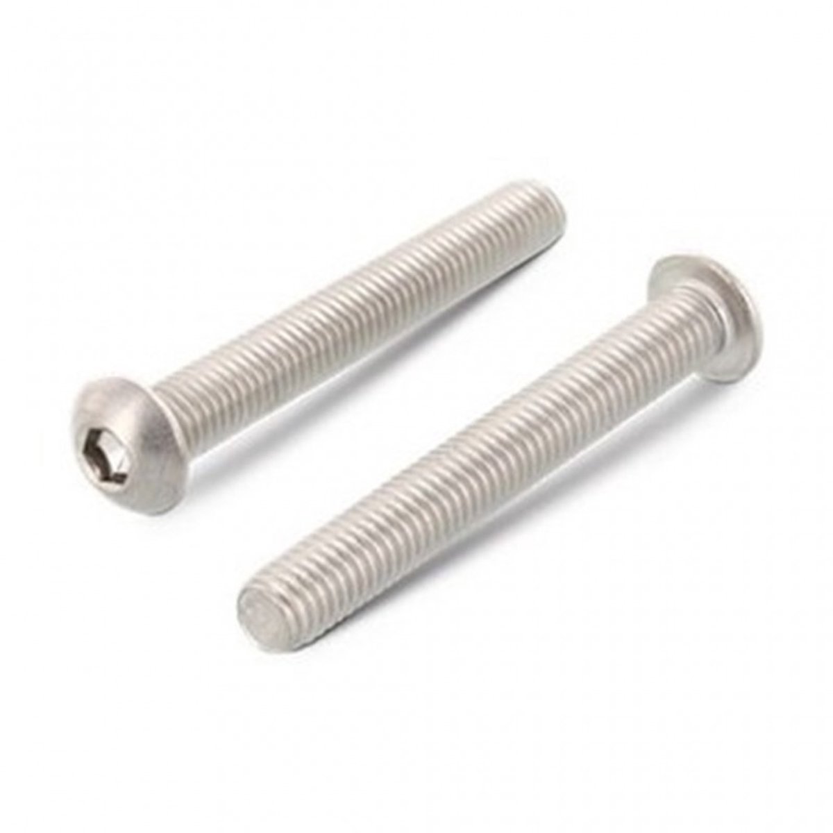 Laagbolkopbout M6 x 25 ISO 7380-1 RVS A2 (200 stuks)