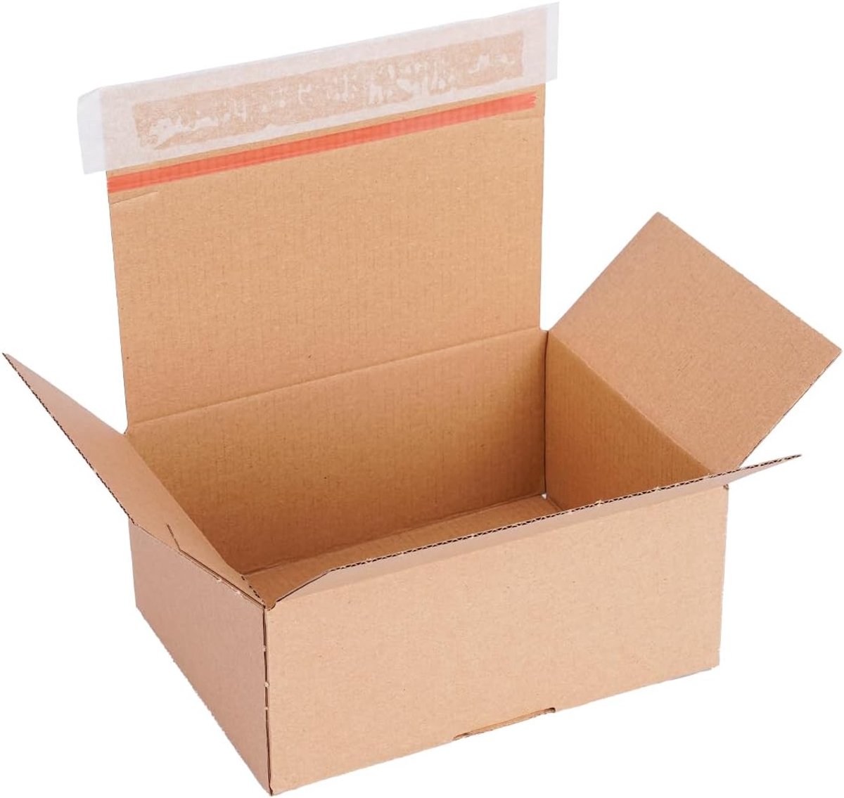 SnelShoppen - Verpakking Automatische Dozen 160x130x70 mm VP 10 Bruin - 20 Stuks - Zelfklevende Flap voor Eenvoudig Verzendproces