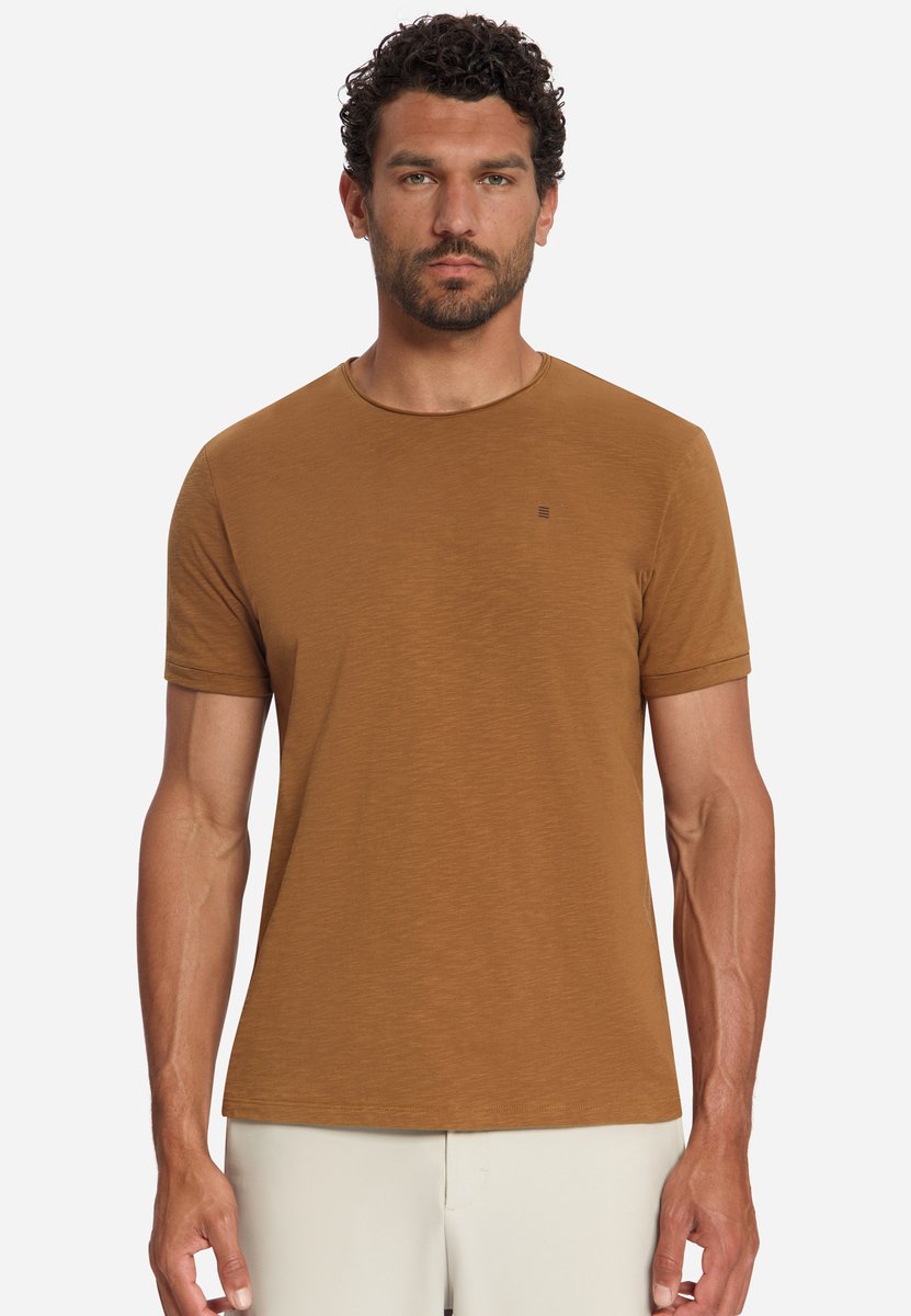 Katoenen Slub T-shirt