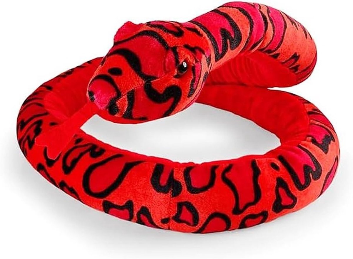 Realistische 170 cm lange pluche slang, perfect als cadeau voor kinderen, ideaal voor verjaardagen en knuffelplezier