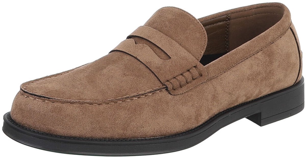 Heren instappers loafer klassiek en comfortabel Mt:44
