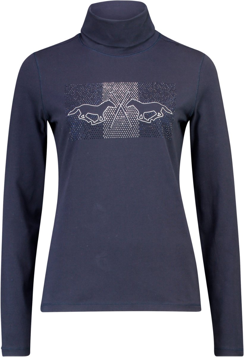 HV Polo Longsleeve Cecile - Navy - M