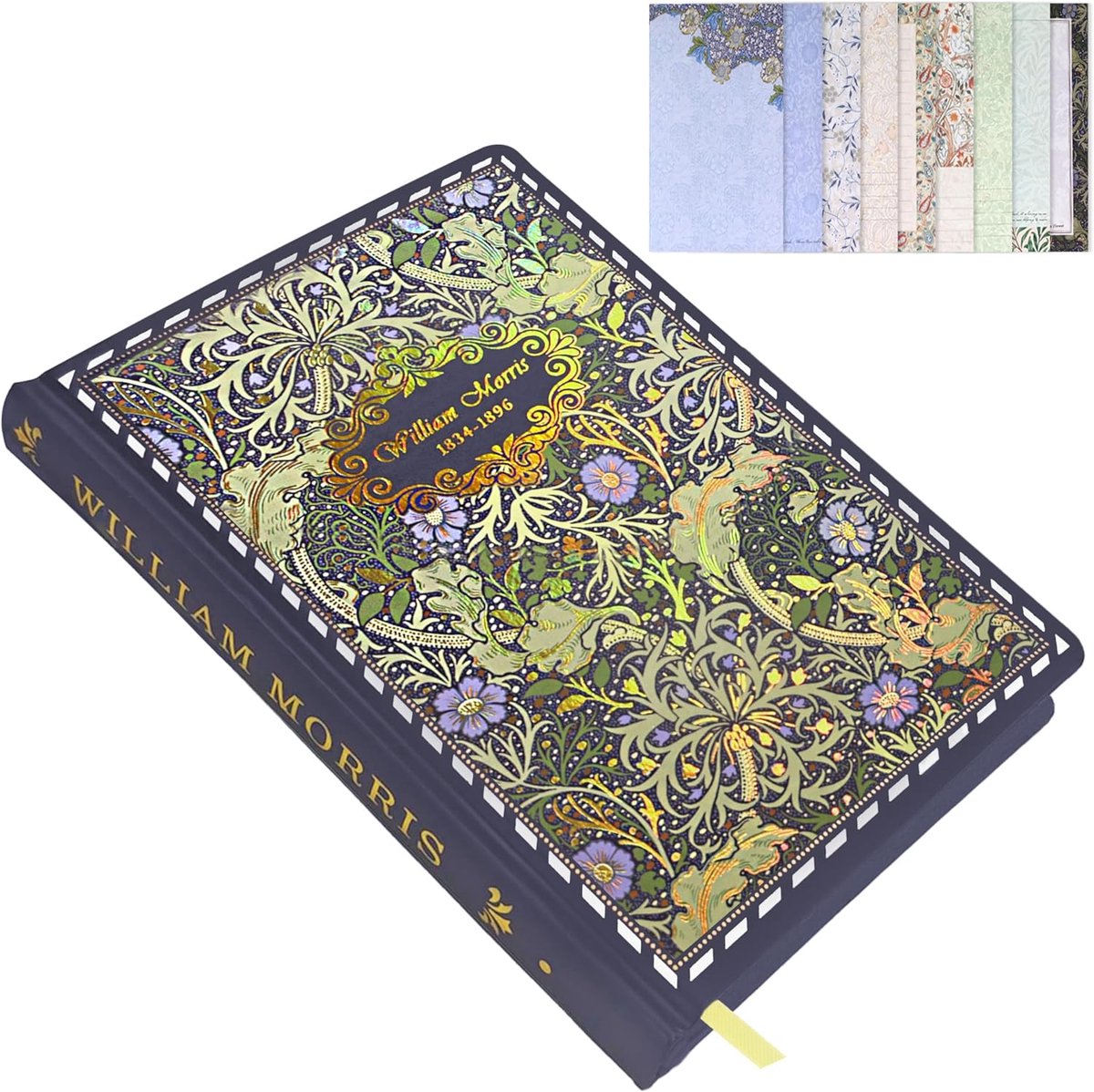 SnelShoppen - A5 Vintage Notitieboek Hardcover met 16 Gedrukte Kleuren, 128 Vel/256 Pagina's, 100G/M² Papier, Persoonlijk Dagboek voor Mannen en Vrouw