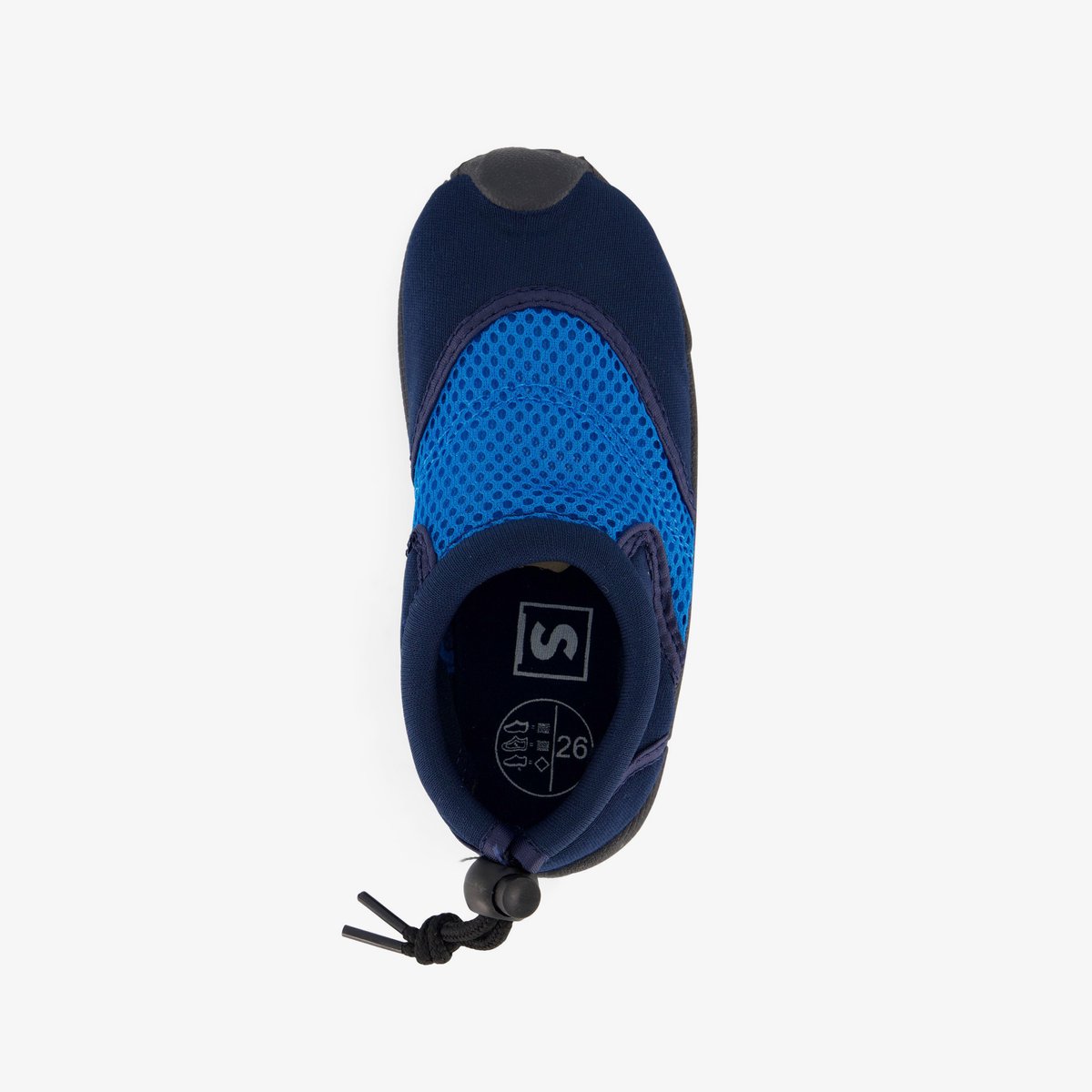 Kinder waterschoenen met aantrekkoord blauw - Maat 29