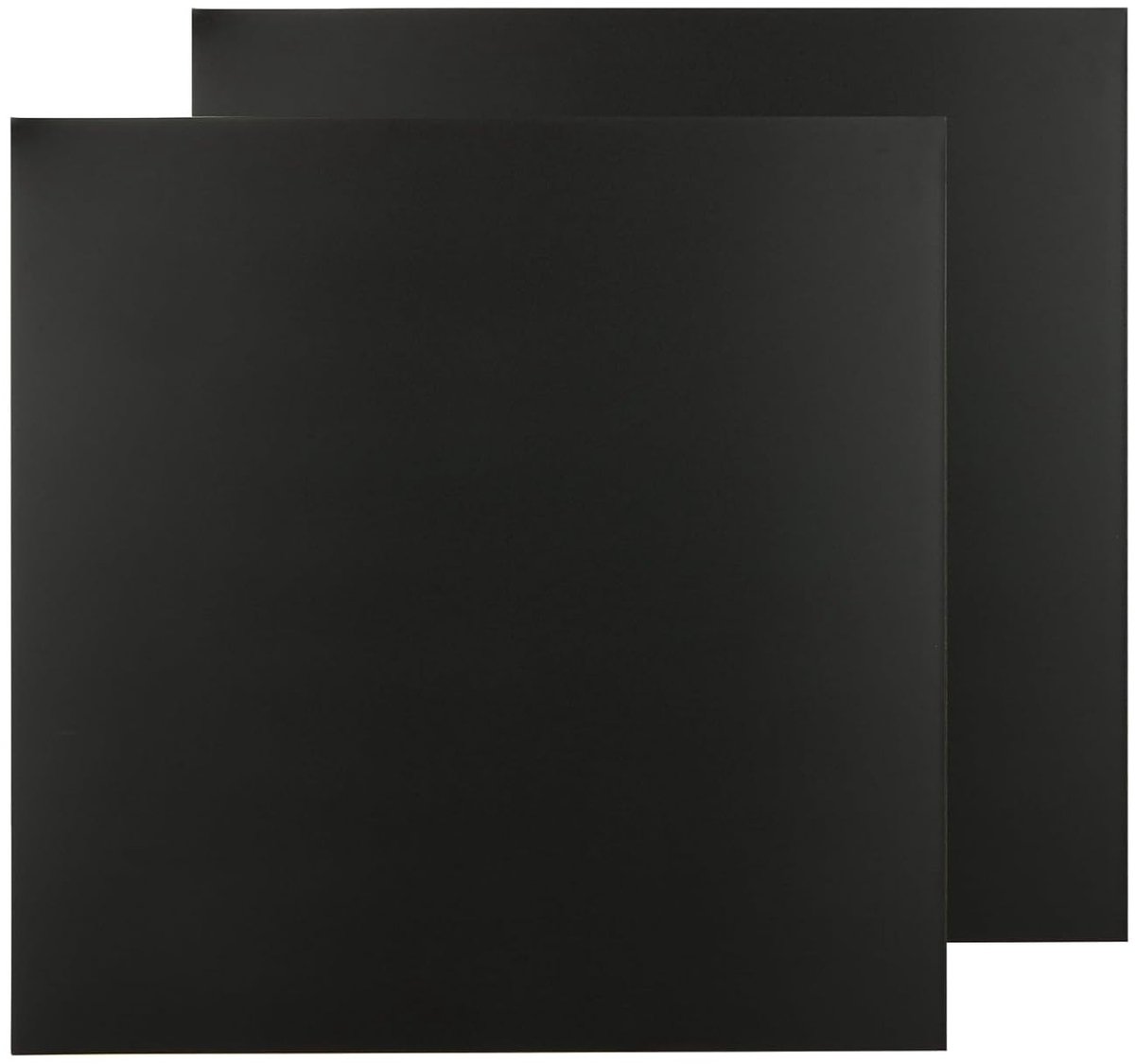 Zwarte Aluminium Platen 300 x 300 x 1 mm, Op Maat Gezaagd, Ideaal voor Industrieel en DIY Gebruik, 5052 Aluminium Kwaliteit