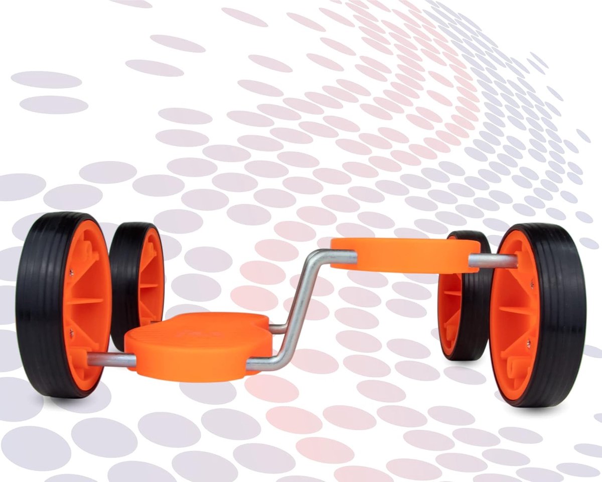 SnelShoppen - Indy Fun Stepper Pedal-Go Voertuig voor Kinderen | Balans, Coördinatie & Concentratie Training | 4-Wiel Scooter & Glider voor Actieve Ki