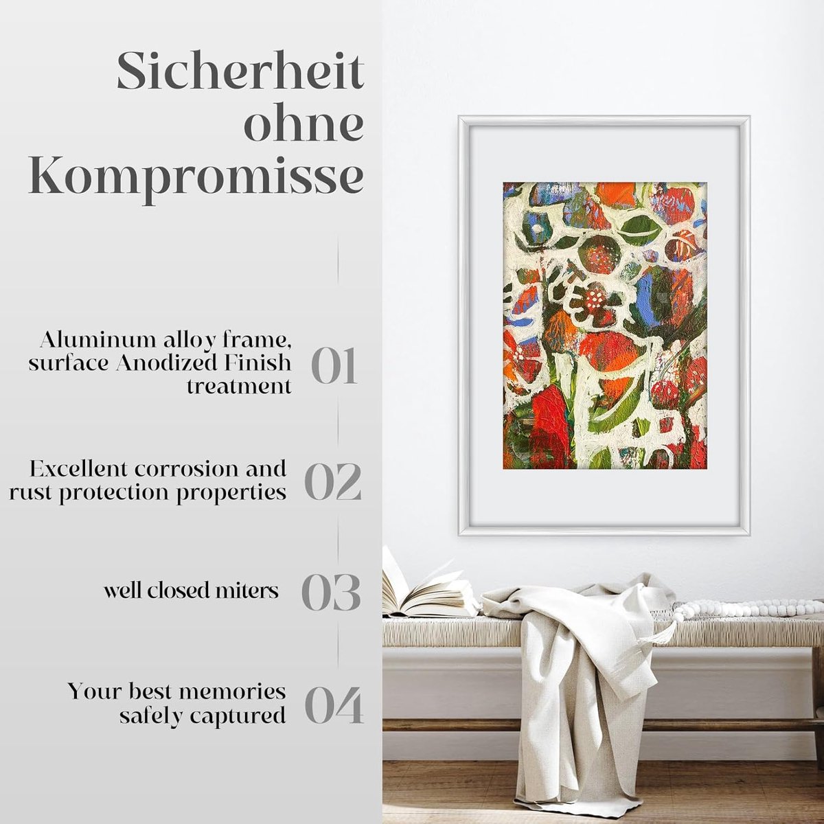 SnelShoppen - 2x A3 Fotolijsten 30x42 cm - Aluminium Zilver - Schokbestendig Acrylglas - Perfect voor Foto's, Posters en Collages - Moderne Wanddecora