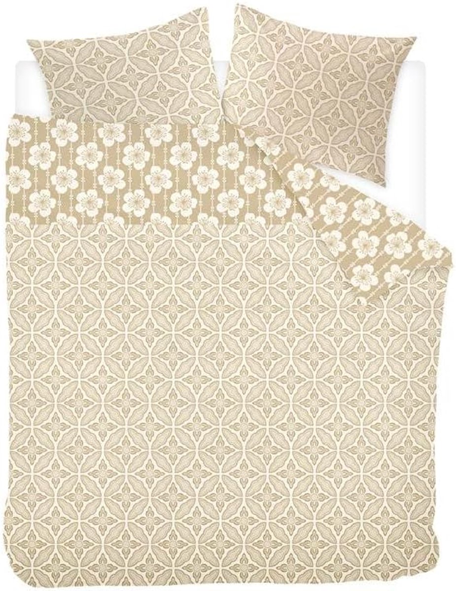SnelShoppen - Ripon Dekbedovertrek Lits-Jumeaux 240x200/220 cm + 2 Kussenslopen - Luxe Katoen, Modern Design, Perfect voor Slaapkamer, Gastenverblijf,