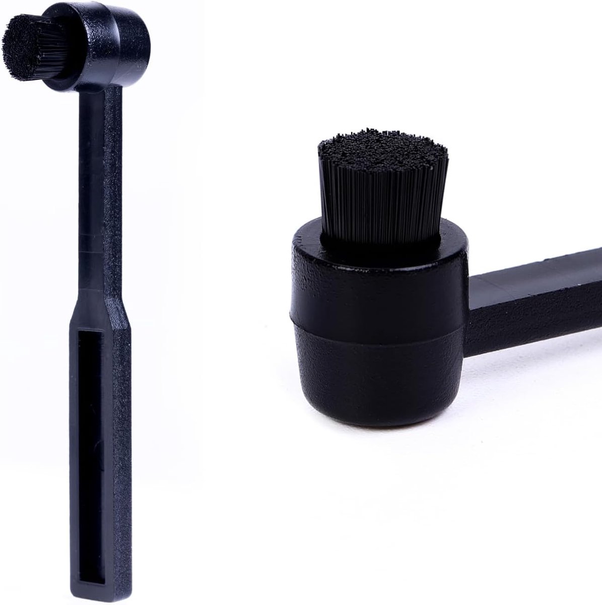 SnelShoppen - Vinyl Turntable Reinigingsborstel - Antistatische Carbon Fiber Stylus Borstel voor Platenspeler en Cartridge - Effectieve Stof- en Vlekv