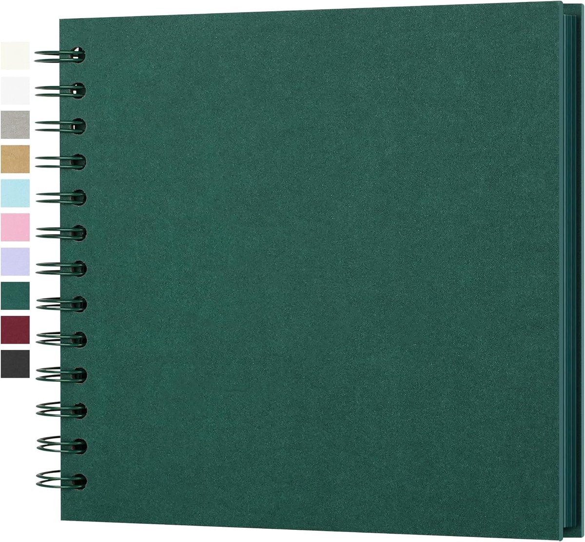SnelShoppen - DIY Foto Album Scrapbook - 18x18 cm - 40 Pagina's - Acid Free - Perfect voor Baby, Familie, Verjaardag, Valentijnsdag, Bruiloft - Verkri
