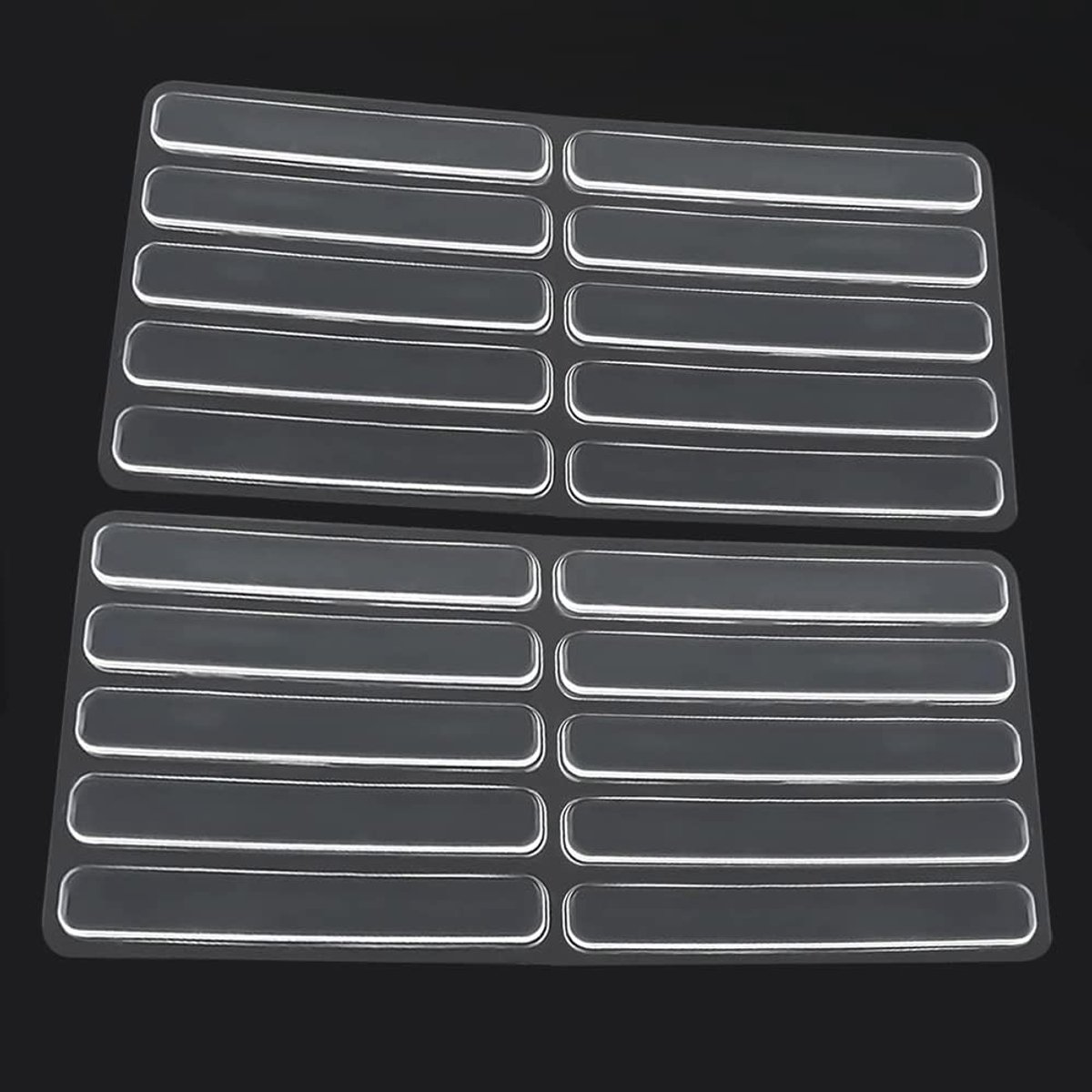 SnelShoppen - Rubber Feet 20 Stuks Transparante Bumper Pads Zelfklevend Deurstopper Rubber Bumper Strips Antislip Cabinet Deur Buffer Pads voor Keuken