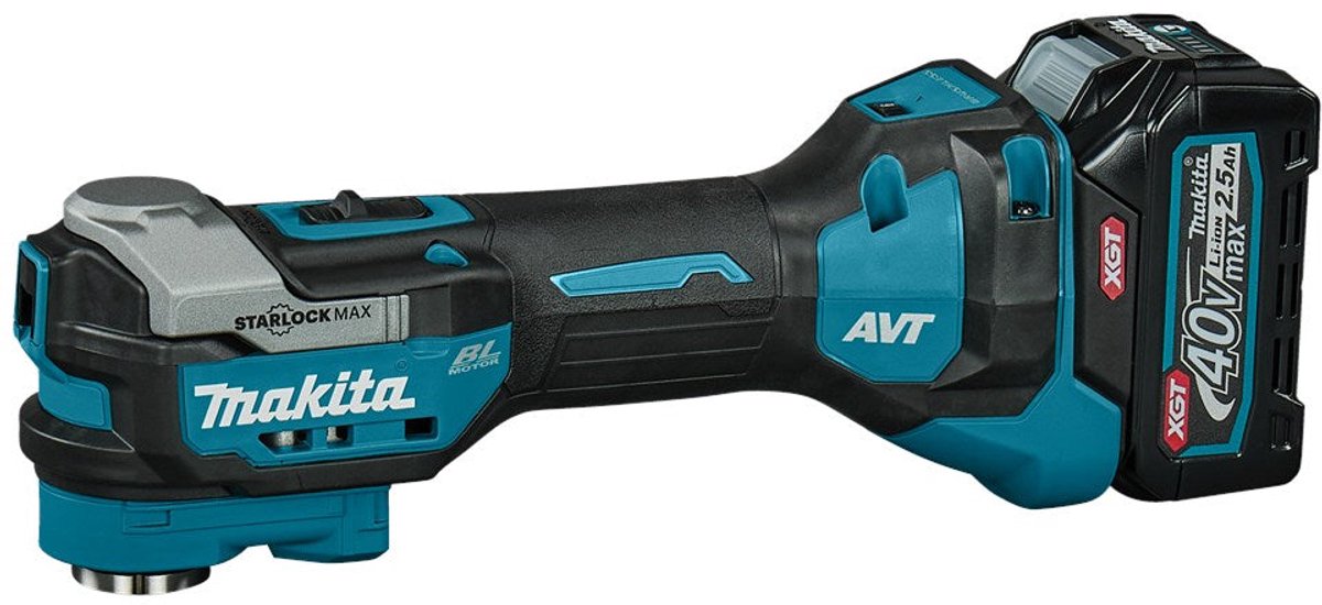 Makita TM001GD201 Accu multitool + accessoires XGT 40V Max 2.5Ah in Mbox