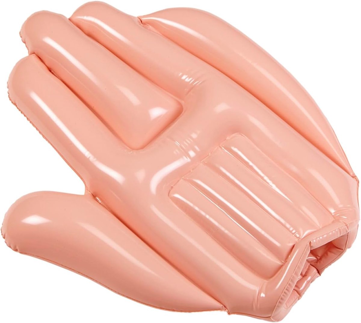 SnelShoppen - Inflatable Hand 50 cm - Opblaasbare Hand Fan voor Feesten, Carnaval, Sportevenementen - Grappig Accessoire voor Dressed, Thema Party, Co