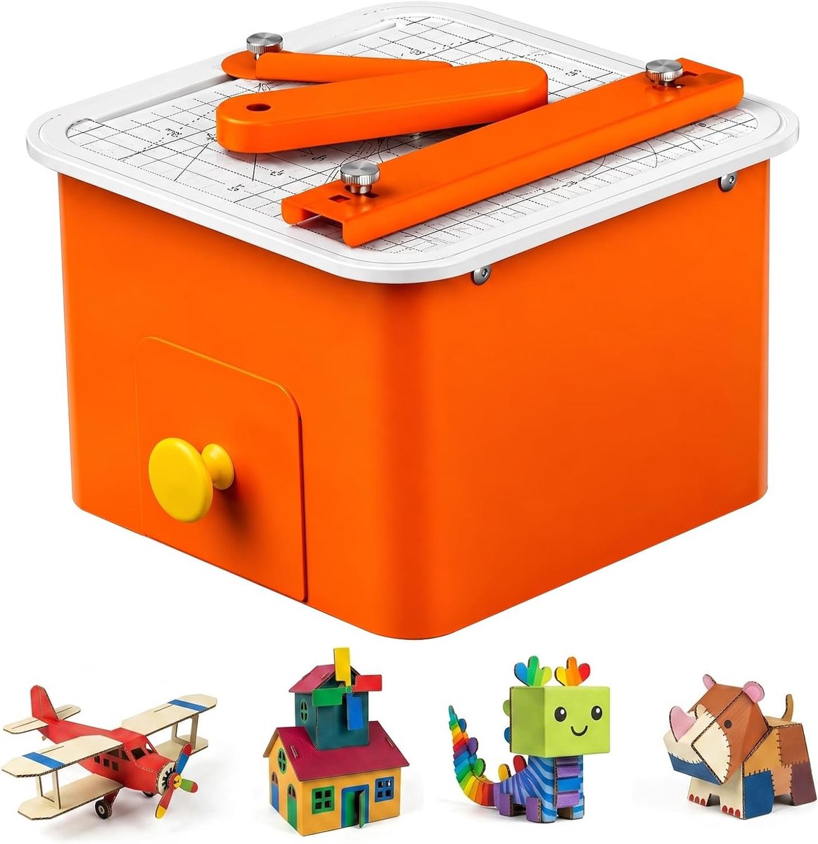 Veilige Elektrische Karton Snijder voor Kinderen, Creatieve DIY Knutselgereedschappen voor Bouwprojecten en Creatieve Activiteiten