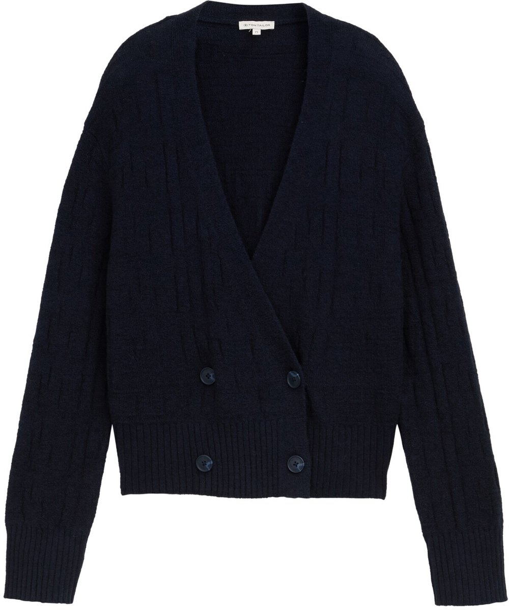 Tom Tailor - Vest in wikkellook - Maat M - Lunar Eclipse
