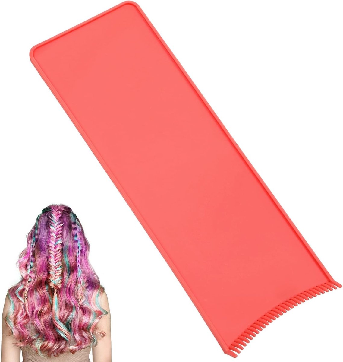 Professionele Balayage Board voor Kleurtechnieken - Oranje Highlight Paddle voor Kappers en Haarstylisten