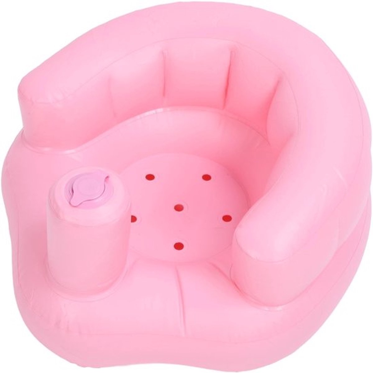 Babystoel Waterdicht - Opblaasbare Babystoel - Veiligheidsbescherming - Geschikt voor Strand/Bad - Comfortabele Ondersteuning - Stabilisatie voor Baby - Babyzitje